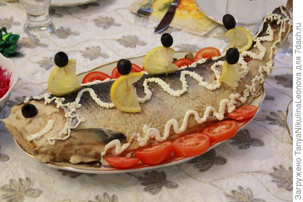 Моя вторая фаршированная рыбка