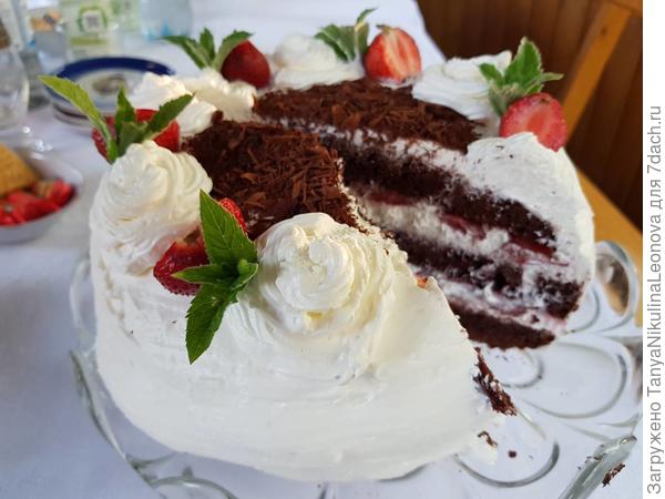 Именинный торт для всех! Спасибо!