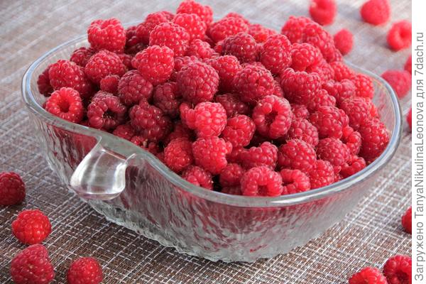 Угощаю сегодняшней малинкой!