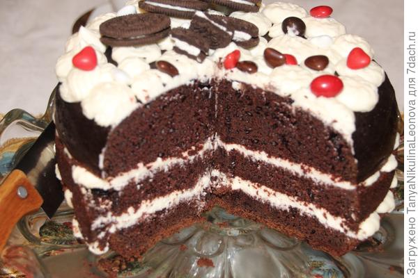 Шоколадно-пивной, голый...с сырно-сливочным кремом