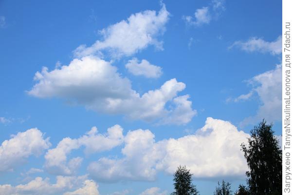 Облака...