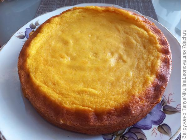 Запеканка с тыквой