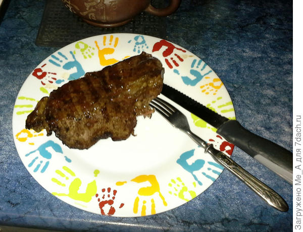 Готовый стейк