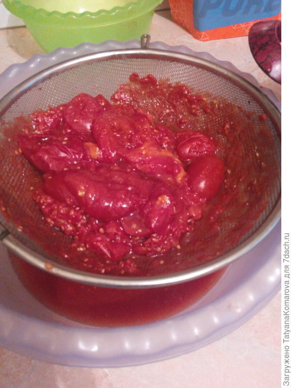 Домашняя томатная паста - пошаговый рецепт приготовления с фото