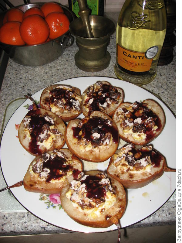 Груши запечёные в духовке