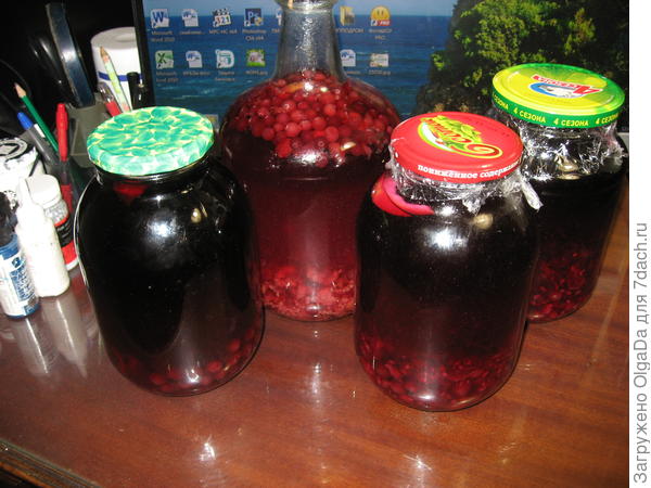 Своя настойка.