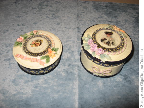 Шкатулки для хранения колечек.