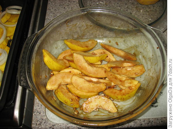 айва в маринаде - добавляем к картошке с курицей