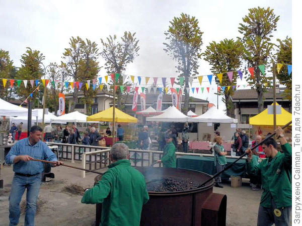 Фестиваль каштанов в Мароле / Festa della Castagna di Marola
