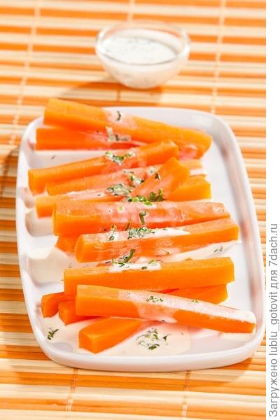 Тушеная морковь