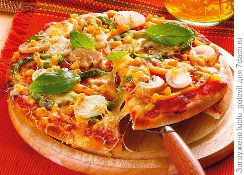 Пицца с кукурузой и сыром
Фото: Олег Кулагин/BurdaMedia