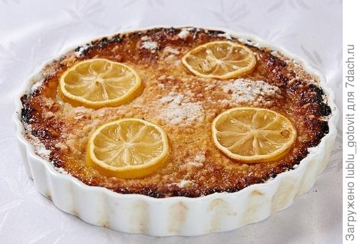 Пирог с лимоном 
Фото: Дмитрий Позднухов/BurdaMedia