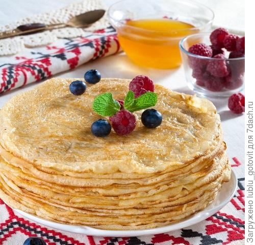 Классические русские блины на дрожжах/Фото: Олег Кулагин/BurdaMedia