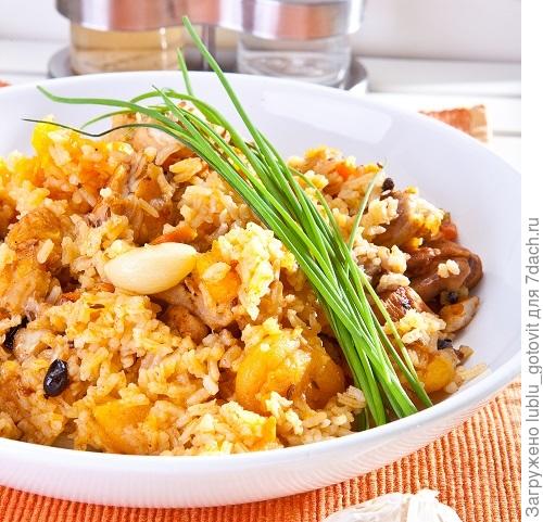 Плов с курицей/Фото: К. Виноградов/BurdaMedia