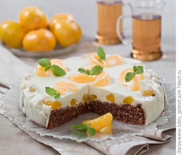 Мандариновый торт/Фото: Дмитрий Байрак/ BurdaMedia