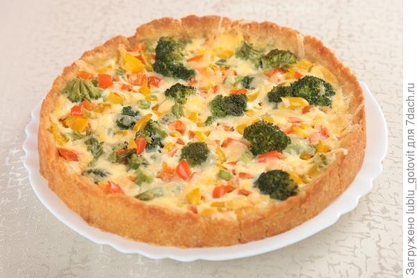 Овощной пирог/Фото: Дмитрий Позднухов/BurdaMedia