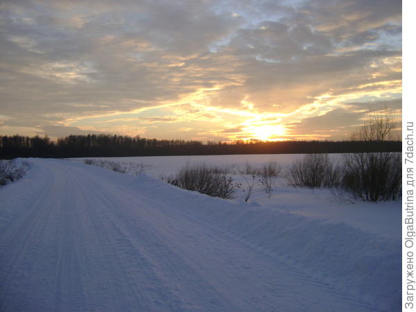 Поворот в деревню