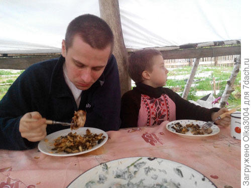 мой Женька и сынка Эмилианчик