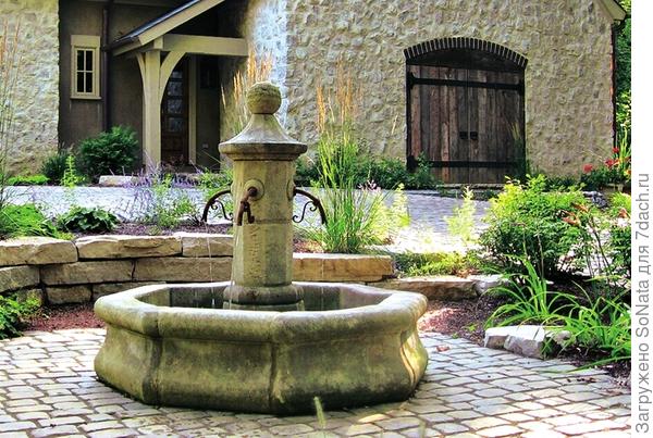 Лучшие идеи () доски «Фонтан в саду» в г | сад, дизайн сада, фонтан