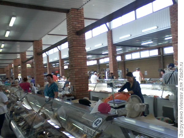 Рыбный рынок в Астрахани