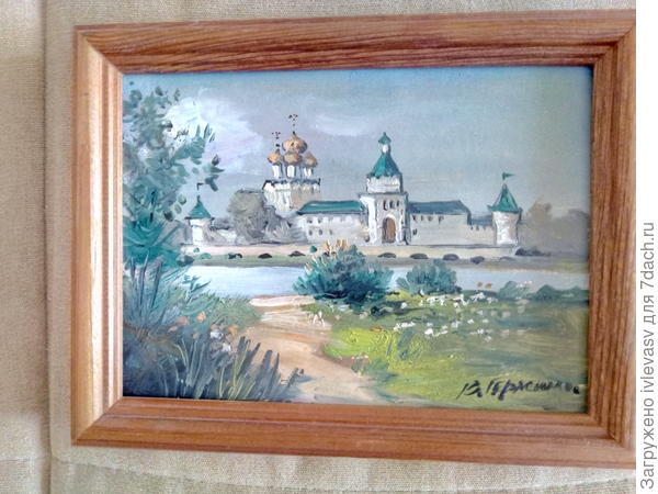 А вот мой сувенир из Костромы. Ипатьевский монастырь.