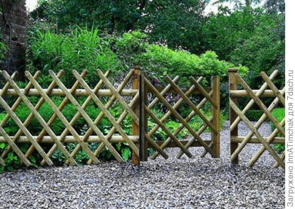 декоративный забор