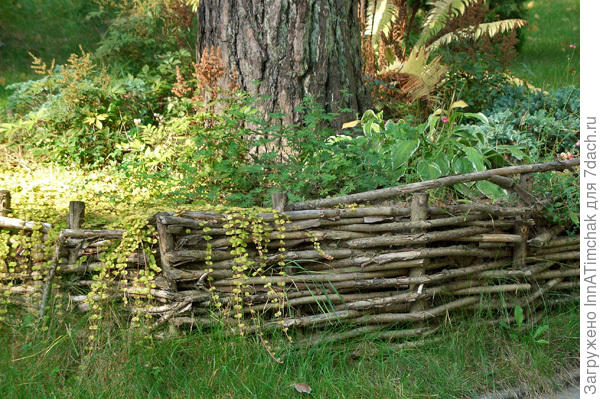 плетень декор