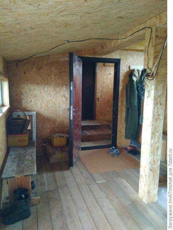 пристройка внутри