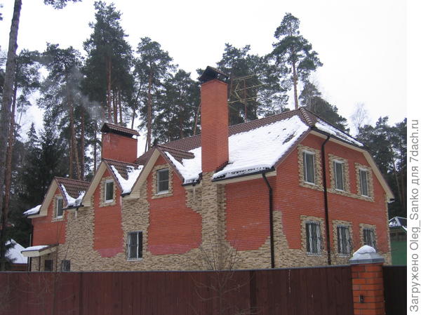 Смешение двух техник облицовок