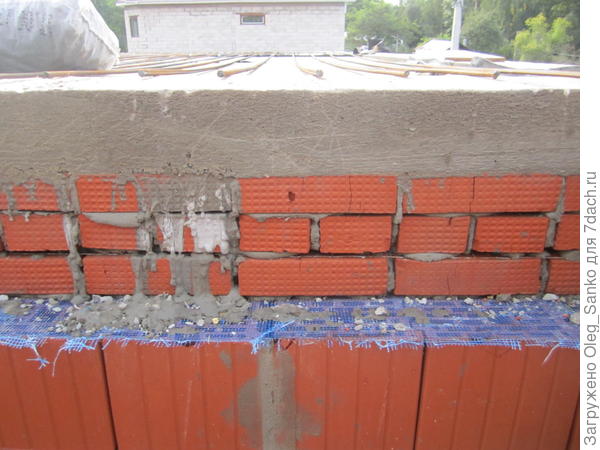 Испорльзование укладочной сетки