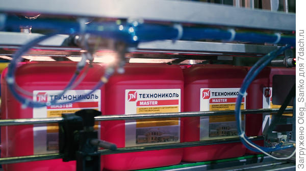 Поточная линия по производству бетонных добавок