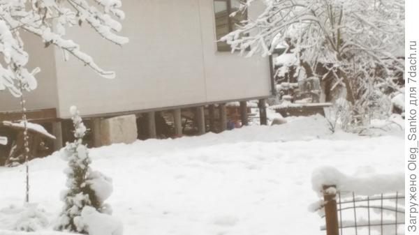 Дом без цоколя.