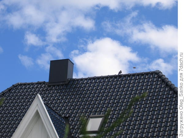 Глазурованная керамическая черепица