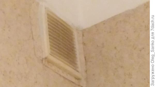 Вентилятор встроенный