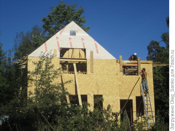 Традиционный каркасник под Москвой