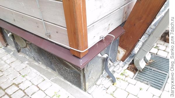 Ввод молниезащиты в грунт