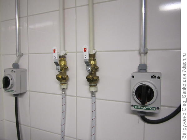 Подача воды по фински