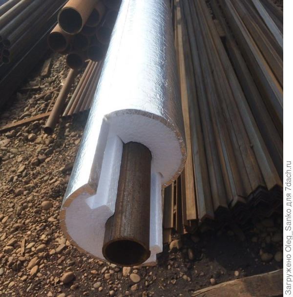 Теплоизолирующая скорлупа компании &amp;quot;Uponor&amp;quot;