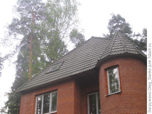 Купол используется в лестничной башне