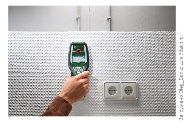 Определитель металлов под преградой