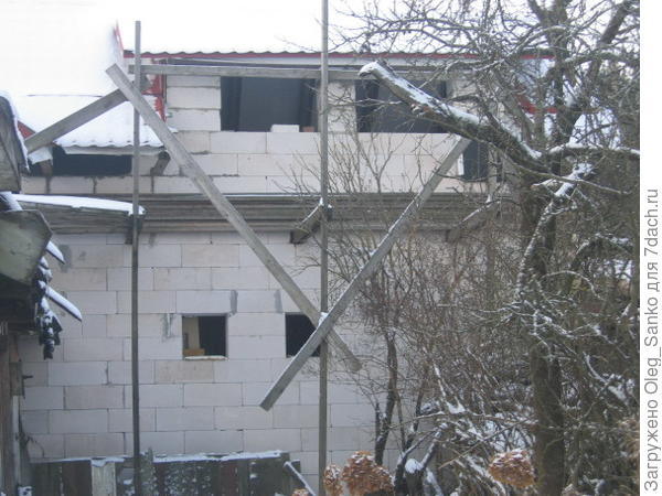 Дом из газобетонных блоков