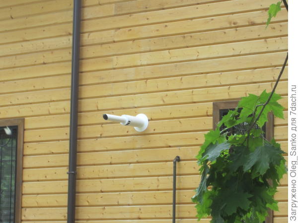 Коаксиальный дымоход иной конструкции