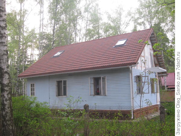 Дом с утепленной мансардой