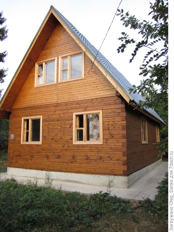 Типовой брусовой дом