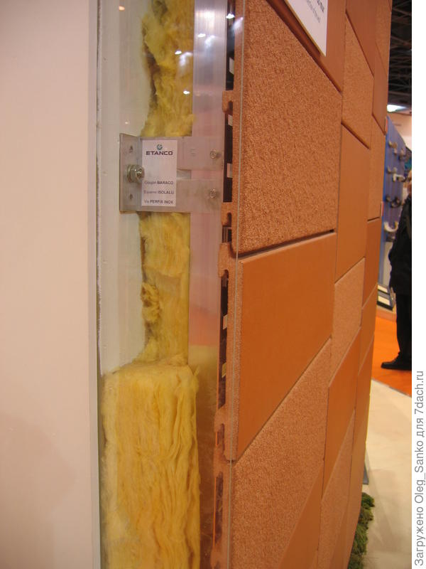 Настенное утепление с облицовкой