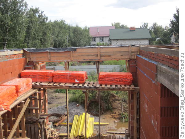 Фрагмент строительства