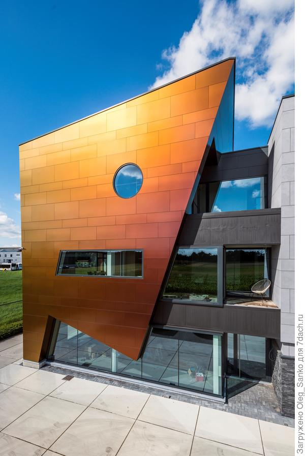 Внешний вид малоэтажного дома.