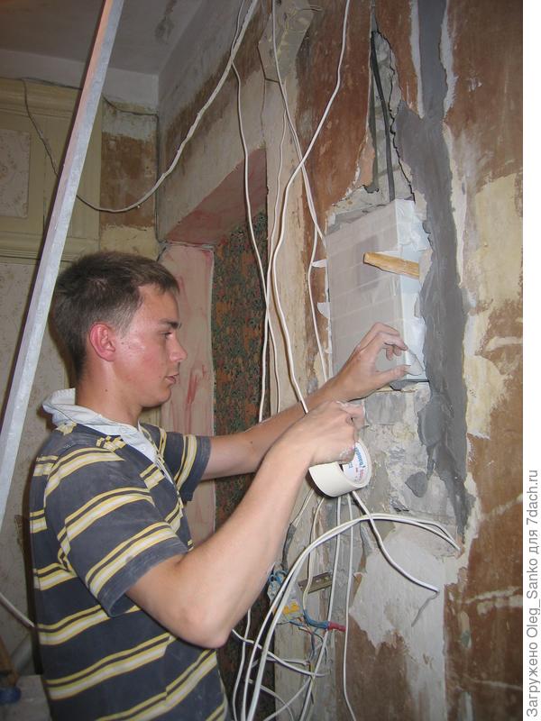 Укрытие электрощитка