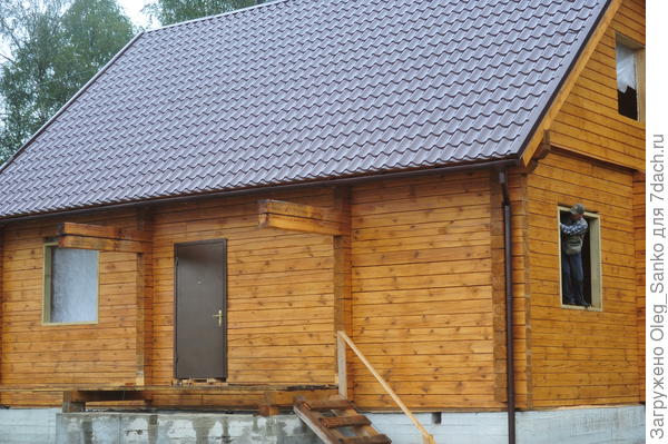 Дом из профилированного бруса