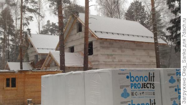 Дом из ячеистых блоков